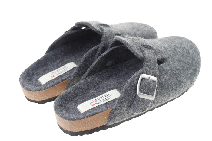 Hjemmesko grå str. 45 - Reserved